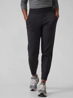 Athleta Venice High Rise Joggers Black XS excellent condition